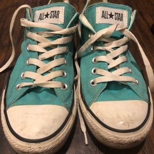 Teal converse
